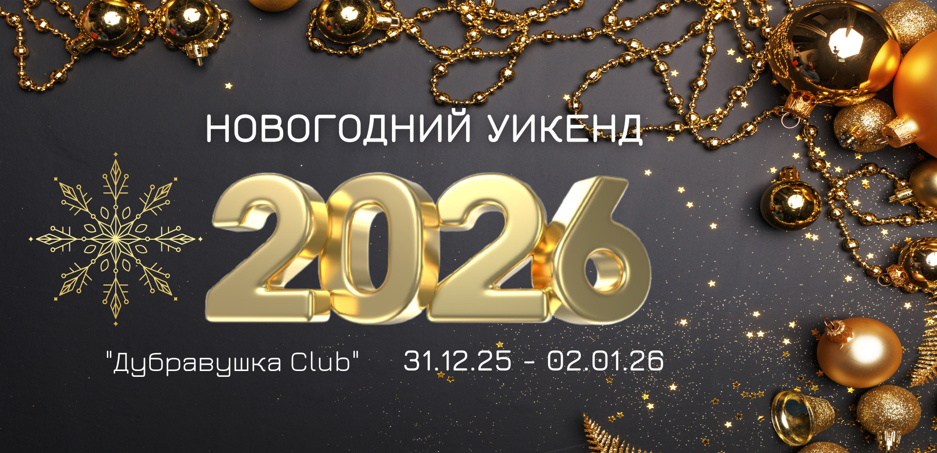 Новогодний уикенд под Киевом